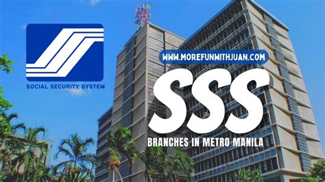 List of SSS Branches in Metro Manila (NCR Offices .